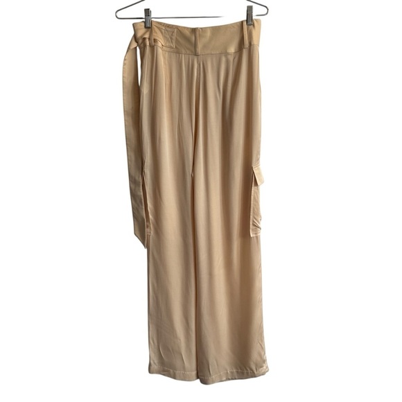 L'Academie Mel Belted Cargo Pants, Nude, Size S - Picture 9 of 11